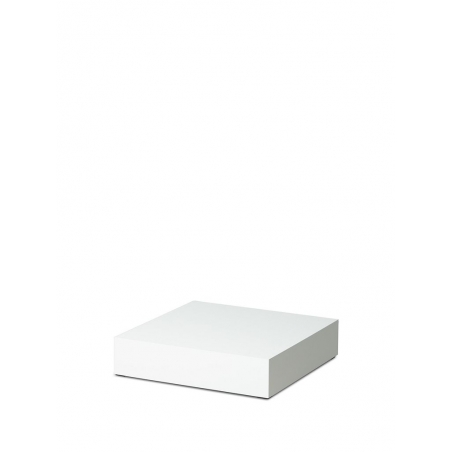 Etalage sokkel wit mat, 45 x 45 x 10 cm (lxbxh)