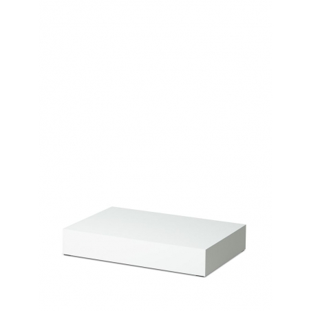 Etalage sokkel wit mat, 40 x 60 x 10 cm (lxbxh)