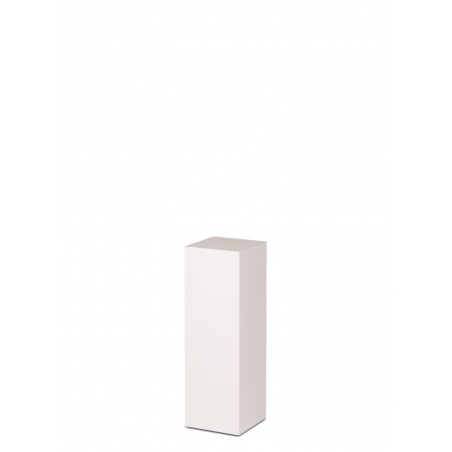 MDF witte sokkels | plantenzuilen | zuilen wit MDF zijdeglans