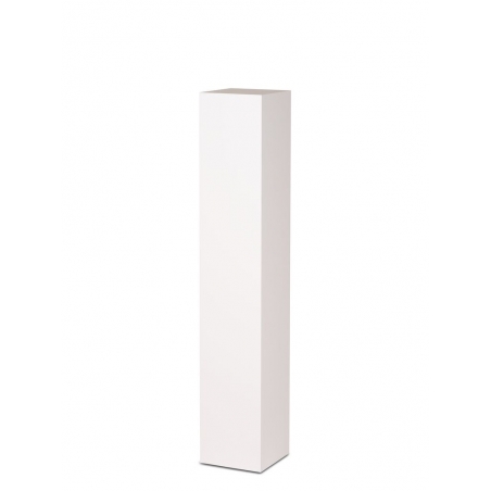 MDF witte sokkels | plantenzuilen | zuilen wit MDF zijdeglans
