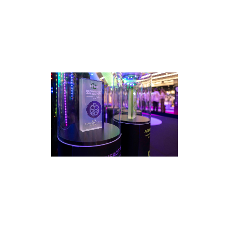 Ronde plexiglas beschermkappen voor productpresentatie