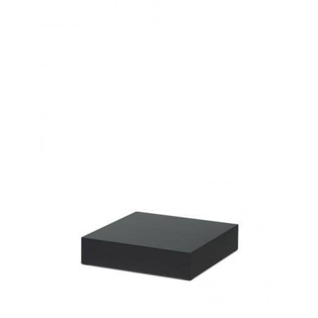 Etalage sokkel zwart mat, 60 x 60 x 10 cm (lxbxh)