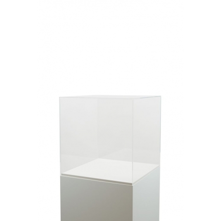 Plexiglas vitrinekap | plexiglas stolp | maquettekap op maat