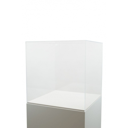 Plexiglas vitrinekap | plexiglas stolp | maquettekap op maat