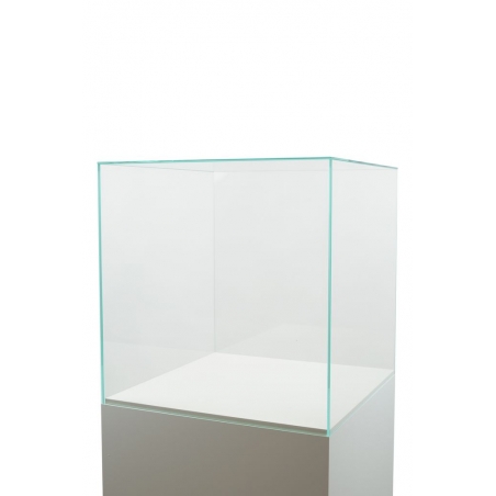 Glazen vitrinekap | glazen stolp voor op sokkel | museumvitrine