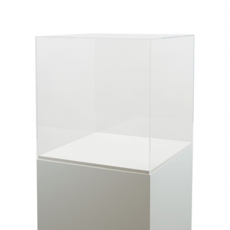 Plexiglas vitrinekap | plexiglas stolp | maquettekap op maat Plexiglas vitrinekap | plexiglas stolp | maquettekap op maat