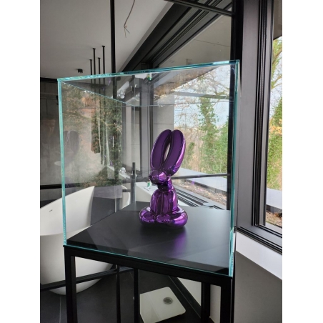 Glazen vitrinekap | glazen stolp voor op sokkel | museumvitrine Glazen vitrinekap | glazen stolp voor op sokkel | museumvitrine
