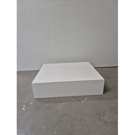 Solits sokkel wit mat, 60 x 50 x 15 cm (LxBxH) - SALE