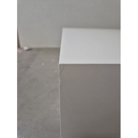 Solits sokkel wit mat, 60 x 50 x 15 cm (LxBxH) - SALE