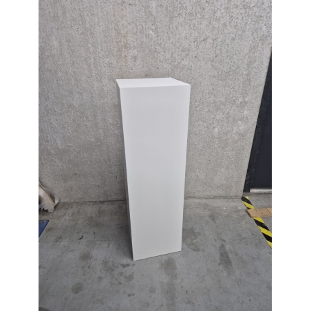 Solits sokkel wit mat, 30 x 30 x 100 cm (LxBxH) - SALE