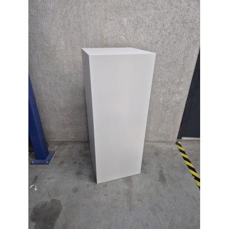 Solits sokkel wit mat, 45 x 45 x 115 cm (LxBxH) - SALE