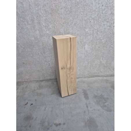 sokkel eiken massief, 16,5 x 17 x 60 cm (LxBxH) - SALE