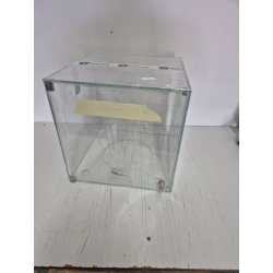 glazen vitrinekap met deur, 40 x 40 x 40 cm (LxBxH) - SALE