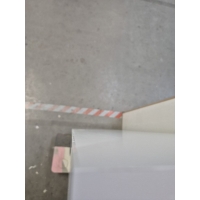 Solits sokkel wit mat, 40 x 40 x 115 cm (LxBxH) - SALE