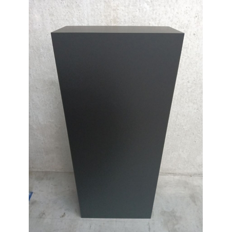 Solits sokkel zwart mat, 47 x 23 x 115 cm (LxBxH) - SALE