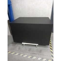 Solits sokkel zwart mat, 124 x 83 x 73 cm (LxBxH) - SALE