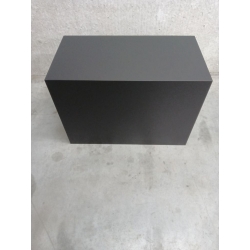 Solits sokkel zwart mat, 65 x 35 x 45 cm (LxBxH) - SALE