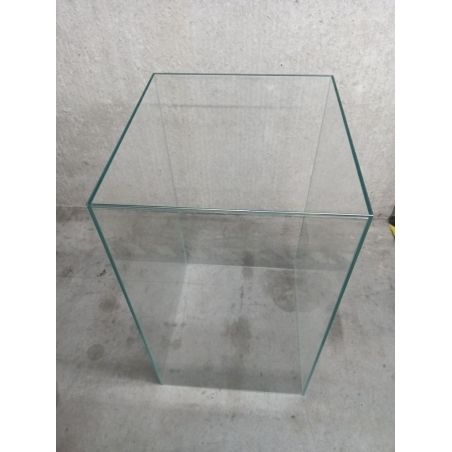 glazen sokkel, 50 x 46 x 80 cm (LxBxH) - SALE