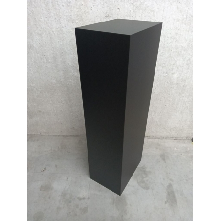 Solits sokkel zwart mat, 35 x 25 x 100 cm (LxBxH) - SALE