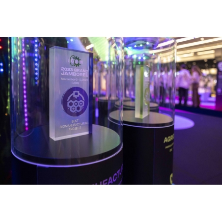 Ronde plexiglas beschermkappen voor productpresentatie