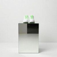 spiegel sokkel (glas), 40 x 40 x 100 cm (lxbxh)