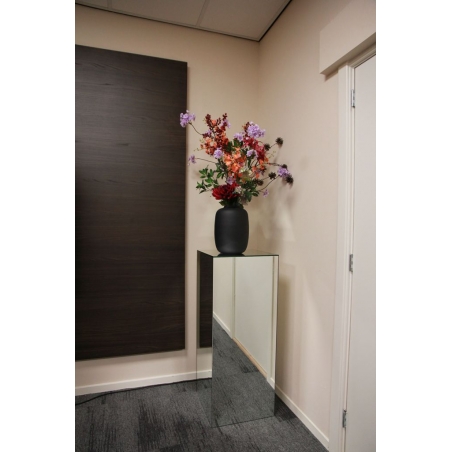 spiegel sokkel (glas), 30 x 30 x 100 cm (lxbxh)