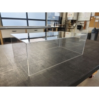 plexiglas vitrine, 70 x 40 x 24 cm (LxBxH) - SALE