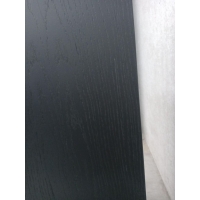 Solits sokkel eiken fineer zwart, 30 x 30 x 100 cm (LxBxH) - SALE