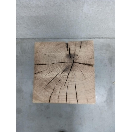 sokkel eiken massief, 23 x 23 x 60 cm (LxBxH) - SALE