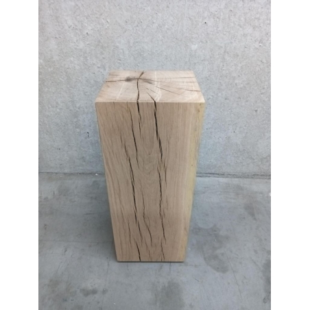 sokkel eiken massief, 23 x 23 x 60 cm (LxBxH) - SALE