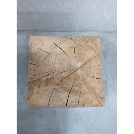 sokkel eiken massief, 26 x 26 x 56 cm (LxBxH) - SALE