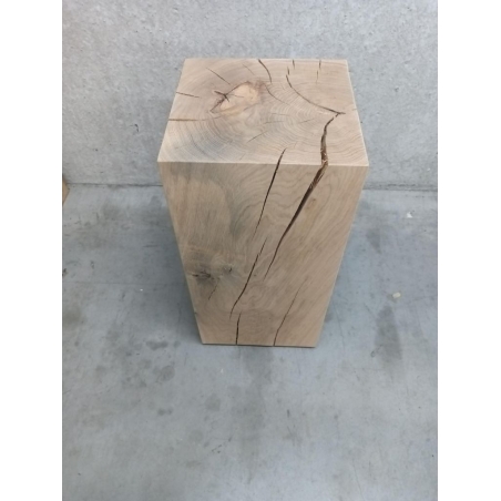 sokkel eiken massief, 28 x 29 x 60 cm (LxBxH) - SALE
