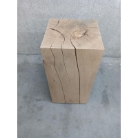 sokkel eiken massief, 28 x 29 x 60 cm (LxBxH) - SALE