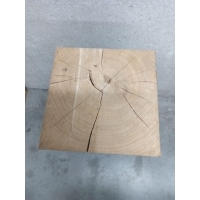 sokkel eiken massief, 24 x 24 x 100 cm (LxBxH) - SALE