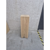 sokkel eiken massief, 24 x 24 x 80 cm (LxBxH) - SALE