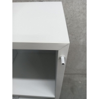 Kast sokkel wit mat, 30 x 30 x 100 cm (LxBxH) - SALE