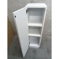 Kast sokkel wit mat, 30 x 30 x 100 cm (LxBxH) - SALE