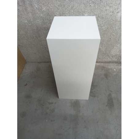 Solits sokkel wit hoogglans, 30 x 30 x 70 cm (LxBxH) - SALE