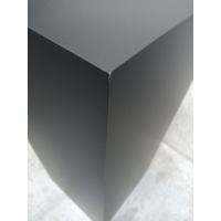 Solits sokkel zwart mat, 40 x 40 x 100 cm (LxBxH) - SALE