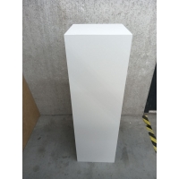 Solits sokkel wit mat, 35 x 35 x 115 cm (LxBxH) - SALE