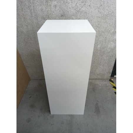Solits sokkel wit mat, 40 x 40 x 100 cm (LxBxH) - SALE