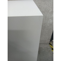 Solits sokkel wit mat, 40 x 40 x 100 cm (LxBxH) - SALE