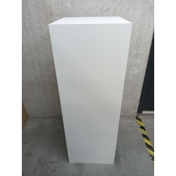Solits sokkel wit mat, 40 x 40 x 115 cm (LxBxH) - SALE
