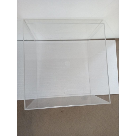 plexiglas vitrinekap, 46,5 x 46,5 x 34,5 cm (LxBxH) - SALE