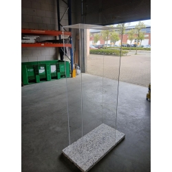 plexiglas vitrinekap, 70 x 30 x 171 cm (LxBxH) - SALE