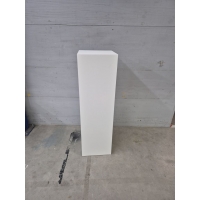 Solits sokkel wit mat, 30 x 30 x 100 cm (LxBxH) - SALE