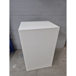 Solits sokkel wit mat, 67,5 x 56 x 110 cm (LxBxH) - SALE