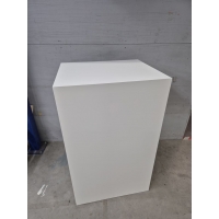 Solits sokkel wit mat, 67,5 x 56 x 110 cm (LxBxH) - SALE