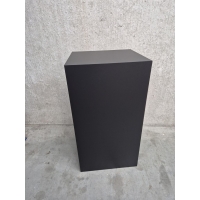Solits sokkel zwart mat, 43 x 39 x 80 cm (LxBxH) - SALE