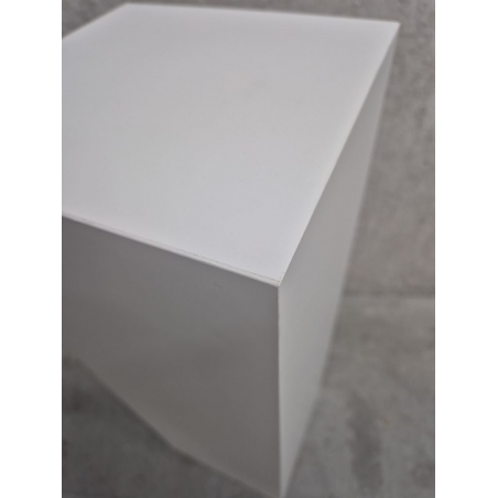 Solits sokkel wit mat, 20 x 20 x 60 cm (LxBxH) - SALE